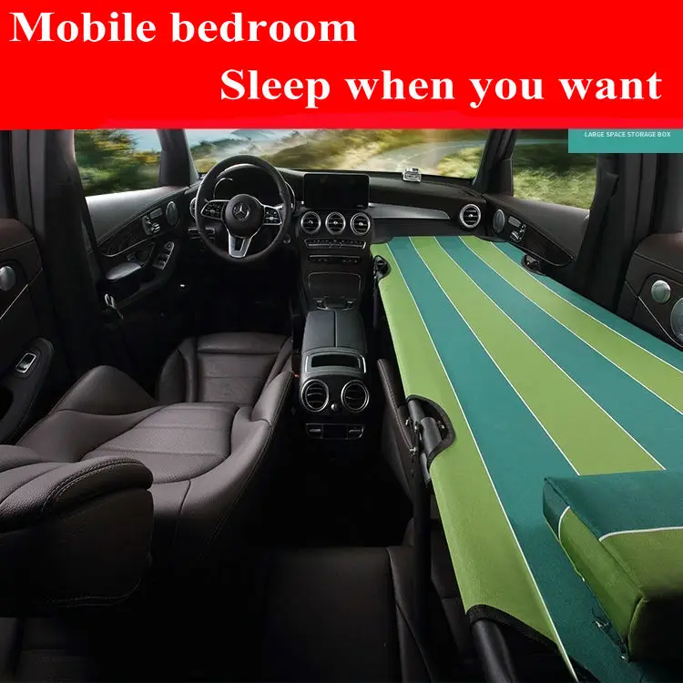 

Universal Fit Car modified non-inflatable high loading bearing non-rear seat bed folding travel sleeping high density steel pipe