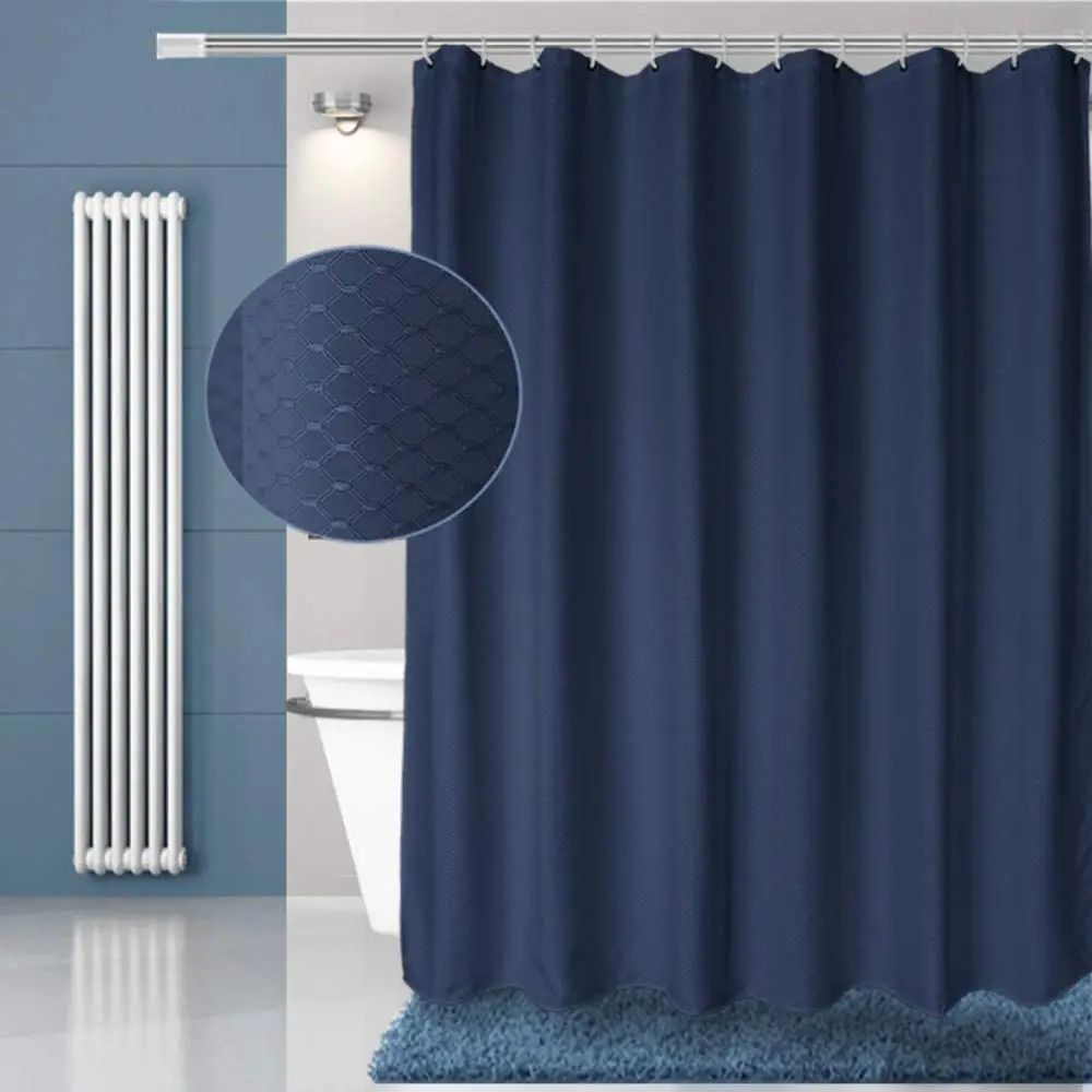 UFRIDAY New 100 Fabric Shower Curtain Waterproof Bathroom Curtain with