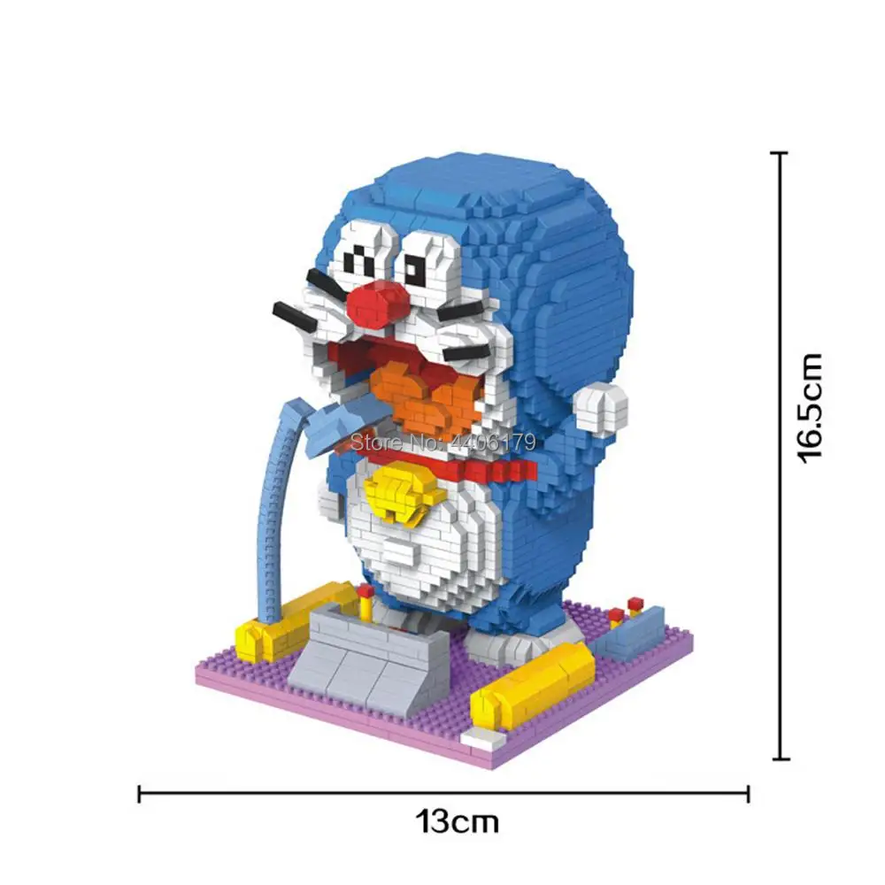 Лидер продаж классические фигурки lepining из мультфильма Doraemon Nobita Nobi Minamoto Shizuka мини