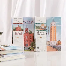 Фортуна Канцтовары Met Университетская ручка книга цветная страница иллюстрация ручная роспись блокнот дорожный блокнот