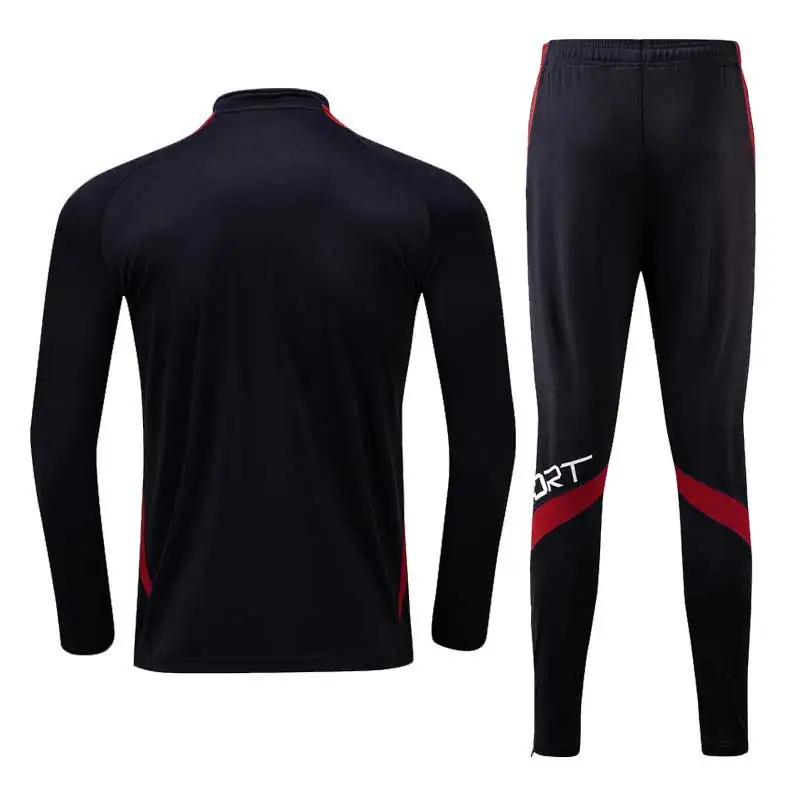 Men Running Sweatshirt+ Sweatpants Yoga GYM Fitness Compress Sets Quick Dry Workout Training Exercise Sport Shirts+ Pants 1901