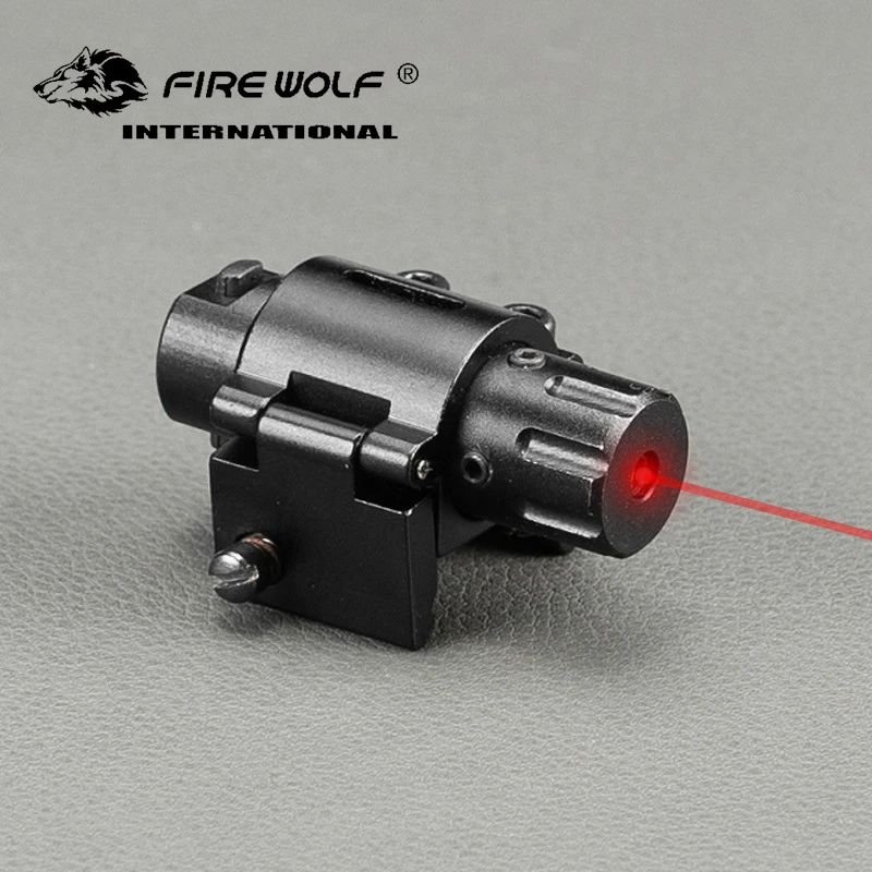 Лазерный охотничий прицел FIRE WOLF L2028 Мини Тактический красный лазерный для