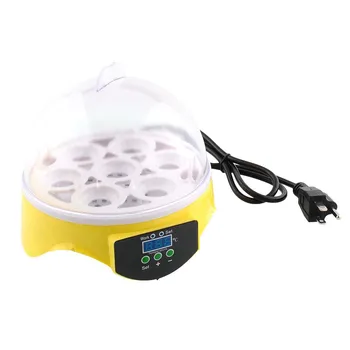 

Egg Incubator Temperature Control 7 Eggs Hatch Hatcher Digital Poultry