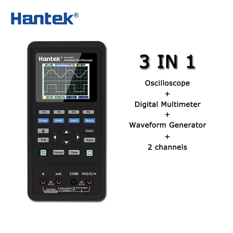 Цифровой мультиметр Hantek 2C42 2D42 тестер осциллографа генератор сигналов 3 в 1