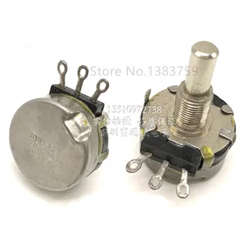 

Single-turn potentiometer RPC-8 220K handle diameter 6.35MM shaft length 22MM rated power 2W