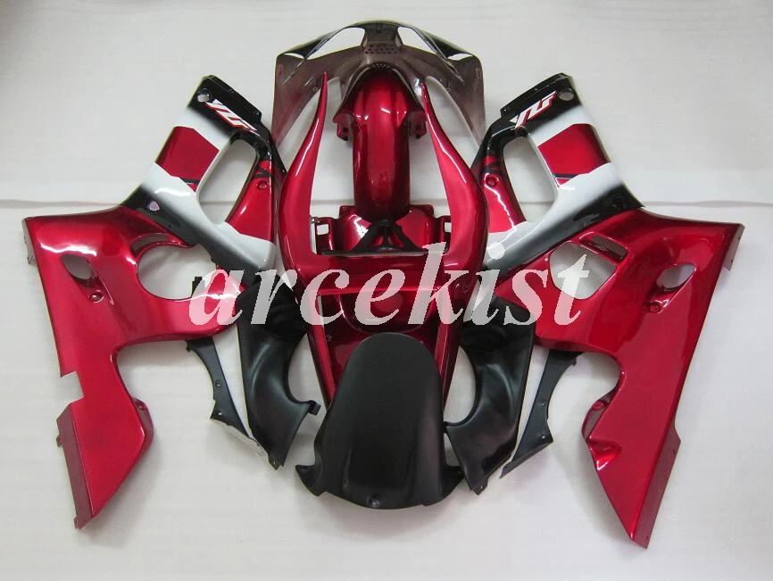 ABS Обтекатели Наборы подходит для Yamaha YZF R6 1998 1999 2000 2001 2002 обтекатель комплект R6 98 99 00 01 02 Пользовательские красный