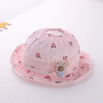 

Baby fisherman hat baby spring and summer sun hat breathable sunscreen