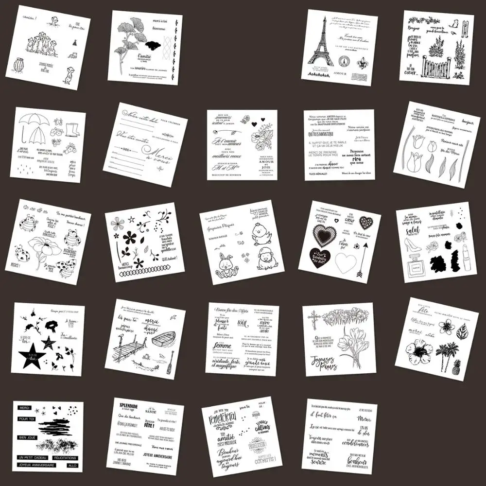 Mangocraft-Matrices De Découpe En Silicone Pour Cartes, Tampons Transparents, Fournitures De Scrapbooking, Matrices Métalliques, Pour La Saison De Remise De Diplôme, Pour Garçon Et Fille