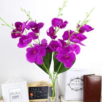 

Artificial Butterfly Orchid Film Feel Orchid Plenty Beam Butterfly Orchid Home Decoration Flower Material Wedding Decorative Flo