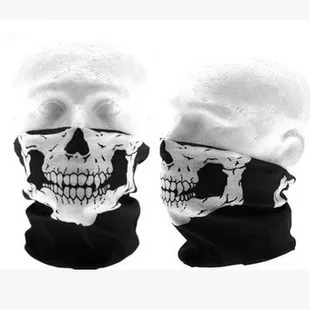 

Bicycle Scarf Outdoor for Both Men and Women Flexible Magic Seamless Skeleton Mask Autumn and Winter Riding Windtight Hoods