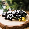 Let's Make Silicone Beads Teething Cartoon Fox Beads Animals 5pcs DIY Pacifier Clip For Children Newborn Baby Teether For Teeth ► Photo 3/6