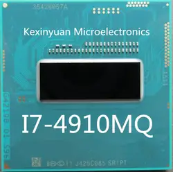 Оригинальный процессор Intel Core I7-4910MQ QS версии QDQF процессор I7 4910MQ 2,9 ГГц L3 = 8 м четырехъядерный процессор Бесплатная доставка