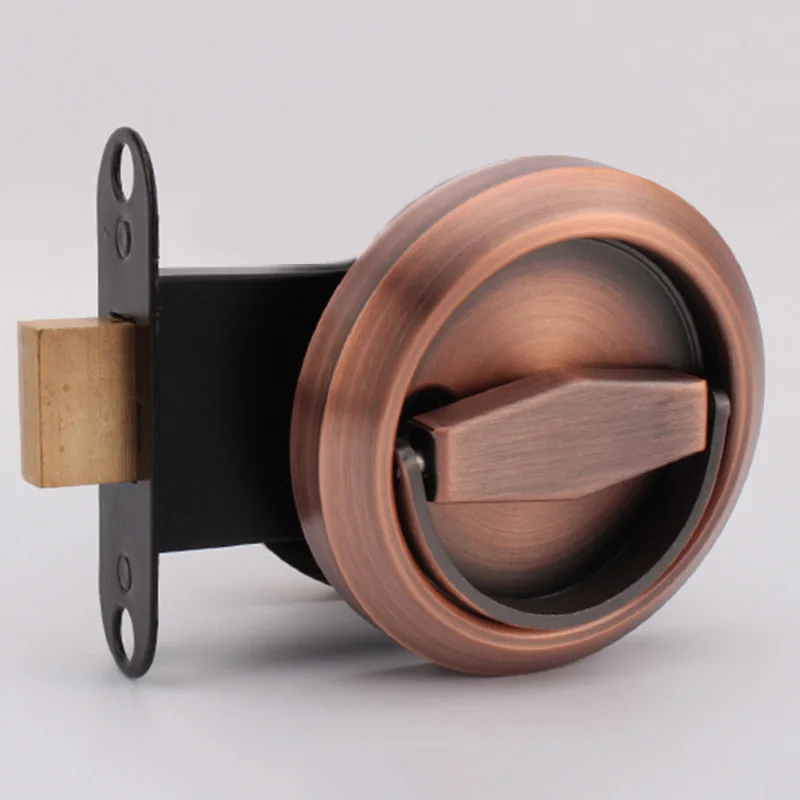 

Stainless Steel Door Handle Recessed Invisible Cup Locks Fireproof Door Cabinet