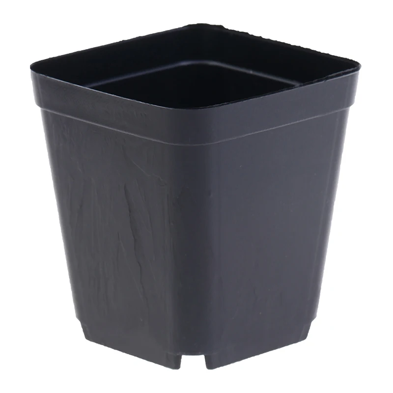 Flower Pot Hydroponic Flower Pot Plant Pot 10 Pcs Gardening Plastic Flower Pots Planters Creative Small Square for Succulent plants vegetable