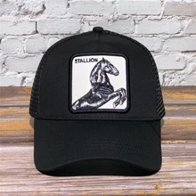 Goorin Bros, кепка для животных, фермы, бейсболка с застежкой сзади, вышитая лошадь, бейсболка для женщин и мужчин, шапки, регулируемые, gorra animales