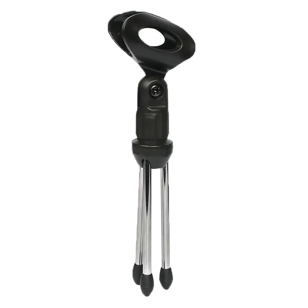 Adjustable Desktop Microphone Mic Stand Table Mic Stand with Mic Clip Detachable for Sound Recording Adio Room Voice Studio