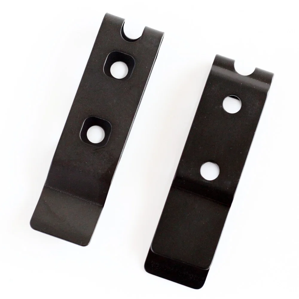 Car Dryer 2PCS/LOT Kydex Holster Quick Clips Screw Tactical Sheath Holster Stainless Steel Belt Clip