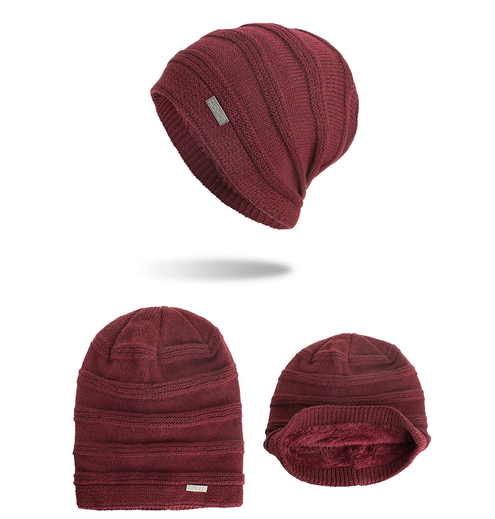 Punansky Skullies Beanies шапка зимние теплые головные уборы для мужчин и женщин шерстяной вязаный берет бини Gorros Mujer Invierno