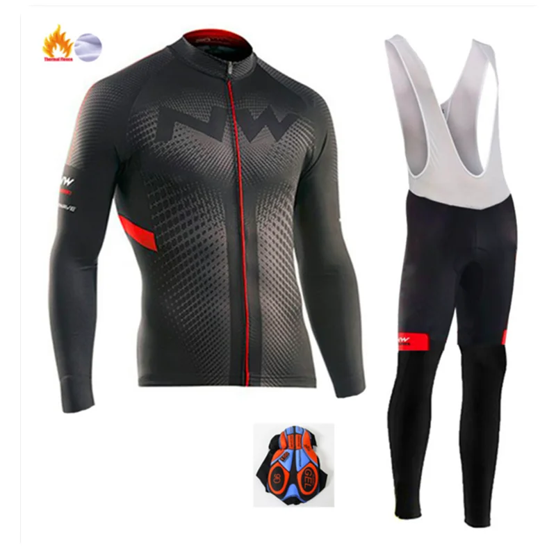 

2020 Winter Hot Wool Cycling Suit, Men Cycling Suit, Outdoor Sportswear, MTB Bike Bike Uniform Cycling Kit Triathlon Northwave