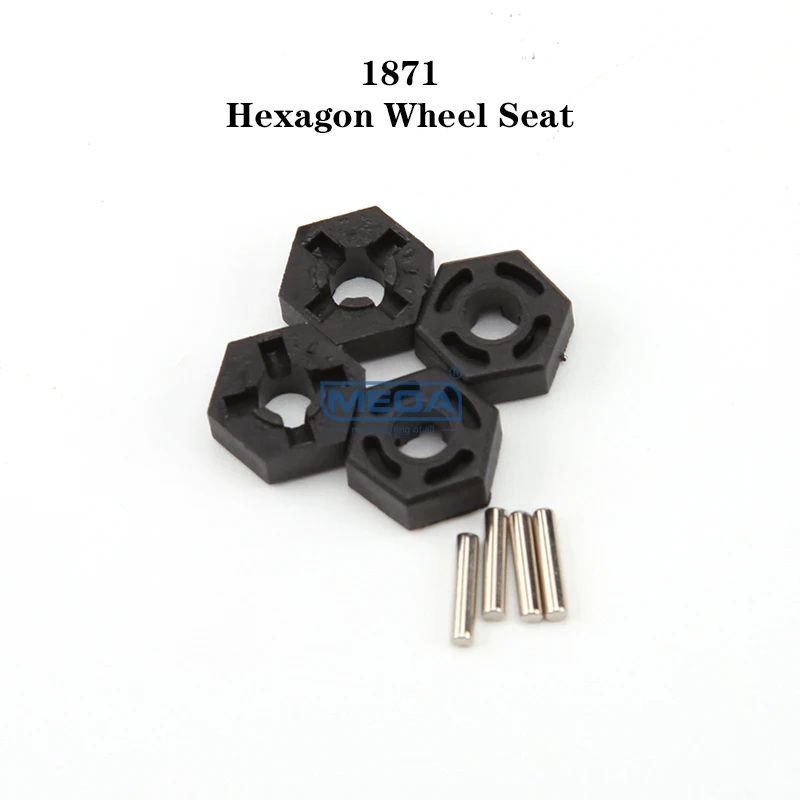 

WLtoys RC автомобиль 1/10 набор запасных частей 104001-1871 шестигранный адаптер для сиденья колеса в сборе оригинальные аксессуары