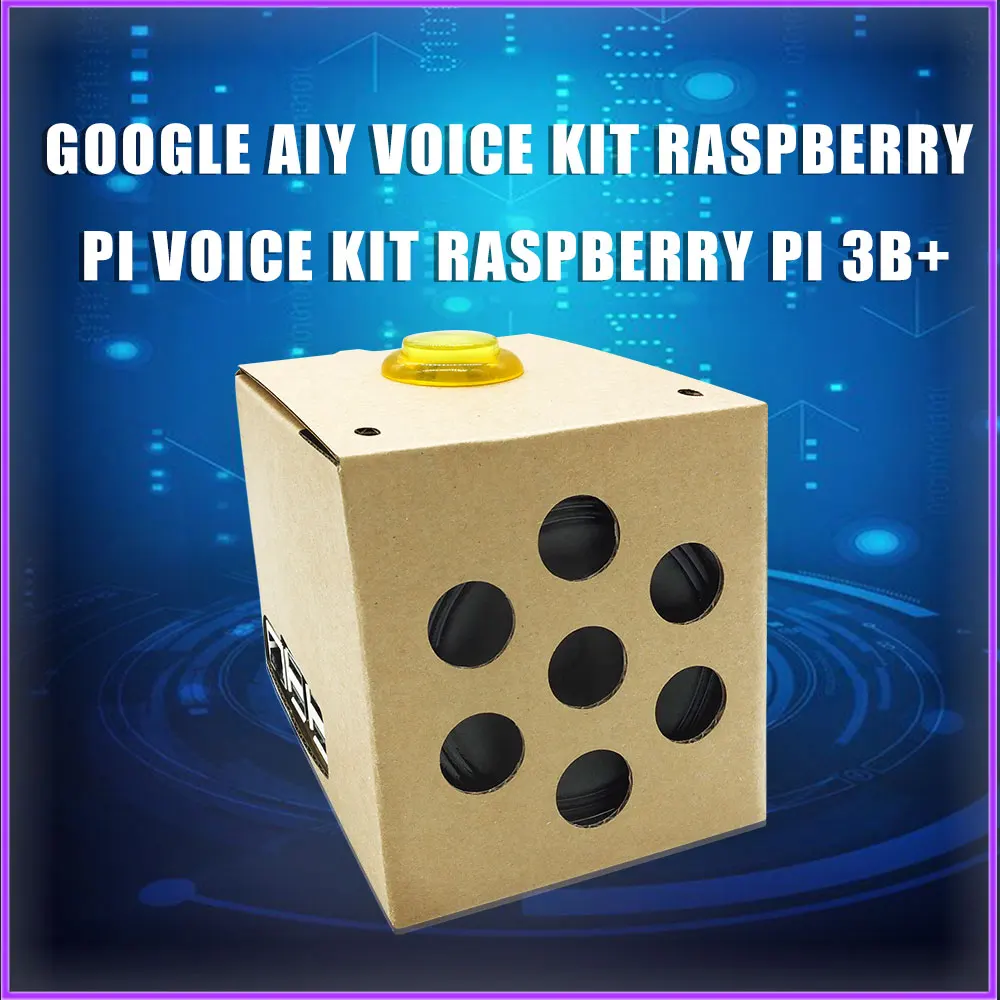 Голосовой комплект для Raspberry pi 3 модуль B Google AIY 3B/3B + | Компьютеры и офис