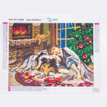

DUTEY 5D Diamond Painting Full Set "Boy and dog" Round Rhinestones Photo Embroidery Icon Home Decor Mosaic