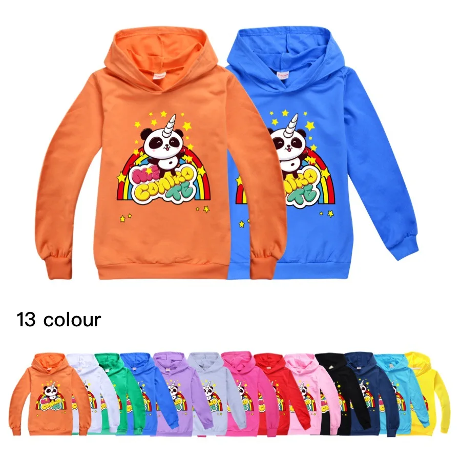 

New Girls Teens Clothes Me Contro Te Kids Hoodies Cartoon Fashion Toddler Sweatshirt Cotton Baby Boy Outfit Roupas Hoodies