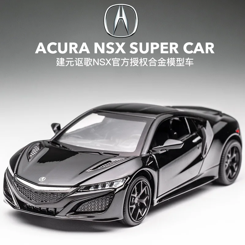 Acura NSX 1:32 Pull Back Model Car Ships from USA. Lights & Sound 