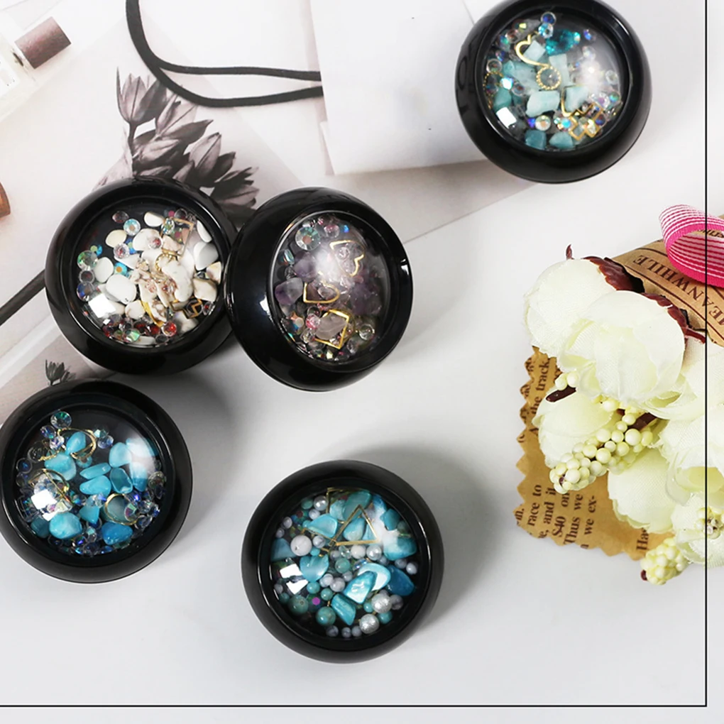 BGVfiveMulti Types 3D Crystal Acrylic Rhinestones Glitter Nail Sticker Jewelry Manicure Sticker Tips Decor