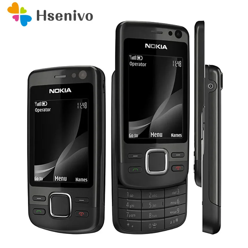 6600i 100% original phone Nokia 6600I cell phone Black color in Stock refurbished