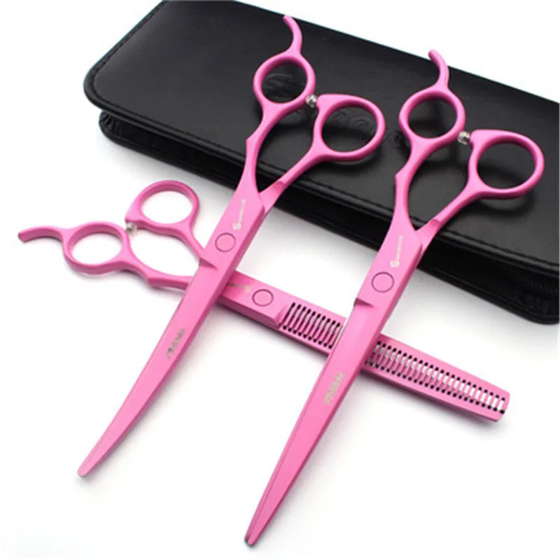 7 дюймов набор ножниц для домашних животных уход за собаками ножницы стрижки