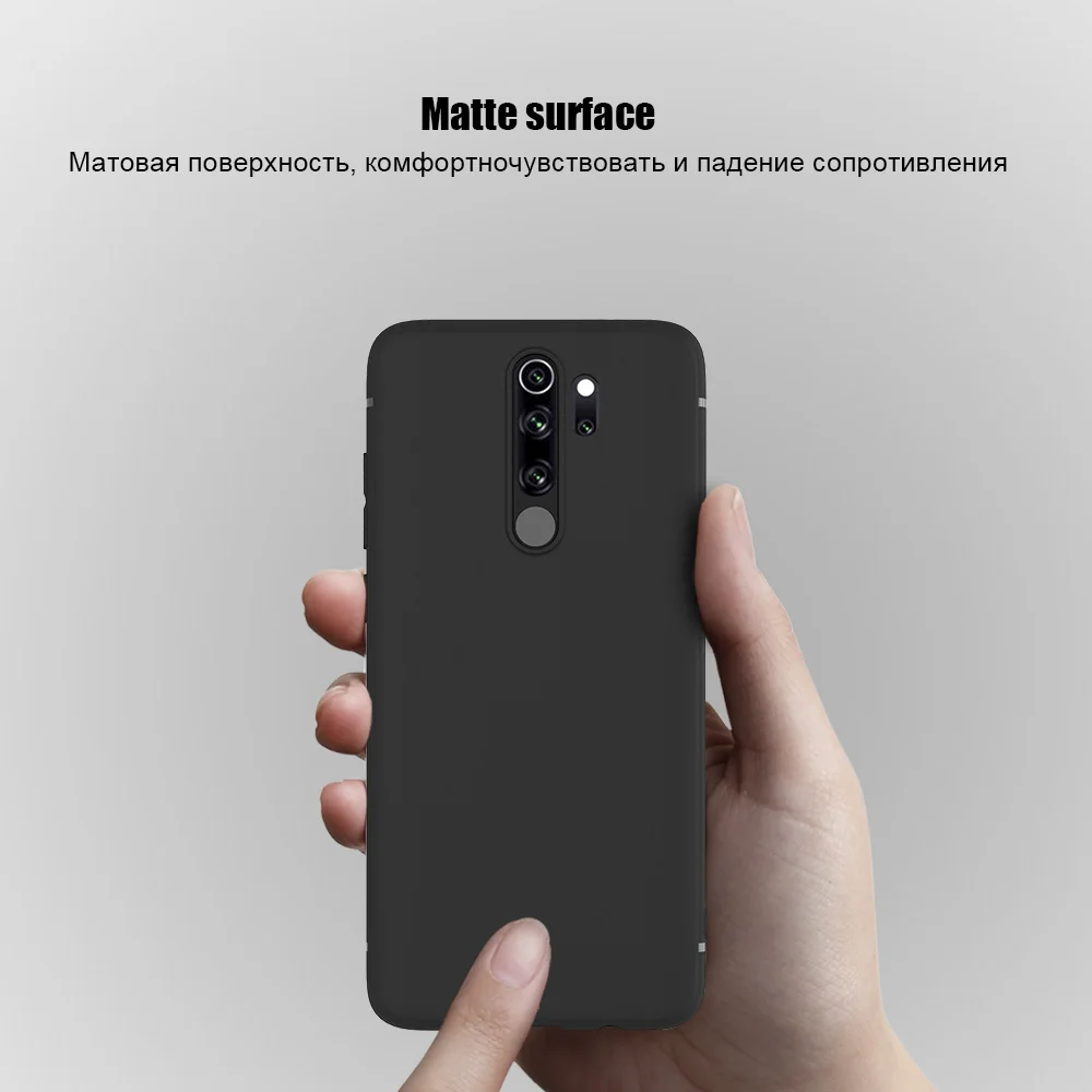 Матовый тонкий чехол для Redmi Note 8 Pro 7 6 pro 5 Redmi 7A 8A 6A K20 высококачественный гибкий мобильный чехол для телефона