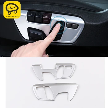 

CarManGo for BMW F48 X1 2016 2017 2018 Auto Car-styling Seat Adjust Button Frame Cover Trim Sticker Interior Accessories