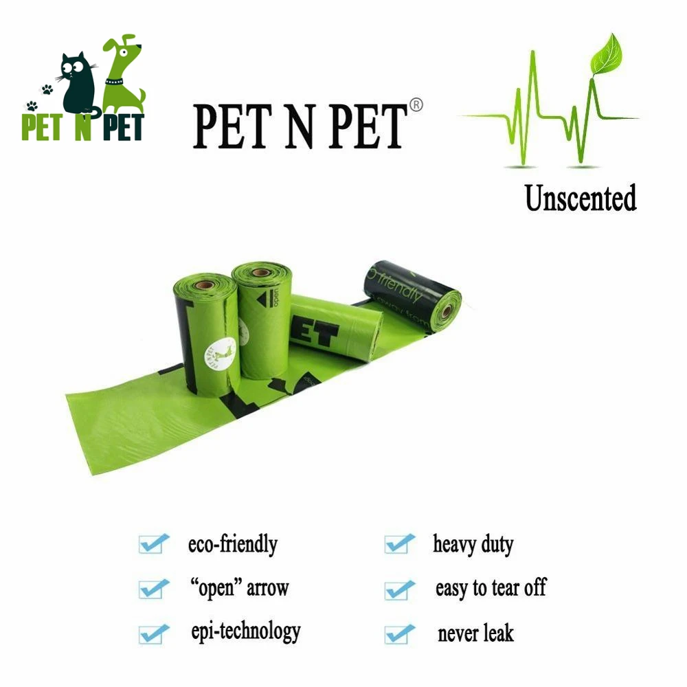 Биоразлагаемые гигиенические пакеты для выгула собак и кошек экологически