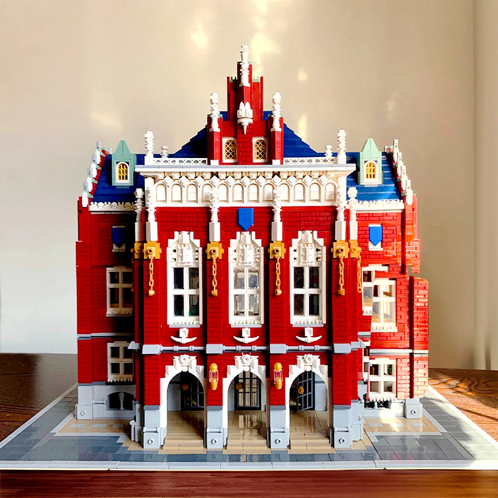 89123 6355 шт. Модульные строительные блоки Moc для школы Университета |