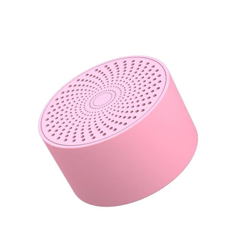 Розовый Bkscy мини стерео Bluetooth динамик Универсальный мобильный телефон музыка мини беспроводной портативный динамик для открытого воздуха - Цвет: Розовый