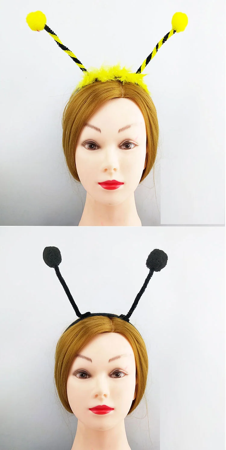 Adult Kids Boys Girls Ant Bee Ladybug Cosplay Birthday Party Headband Animal Props Gift Carnival Halloween costume for kids