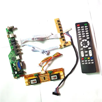 

For MT170EN01 V.0 V.1 T.V53 controller board 4CCFL 30Pin LVDS Remote+Inverter+keyboard LCD display panel VGA HDMI AV USB DIY kit