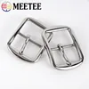 Meetee 40*52mm Men's Stainless Steel Pin Belt Buckles for 39mm Leisure Waistband DIY Jeans Clothes Belts Decor Sewing Accessory ► Photo 1/6