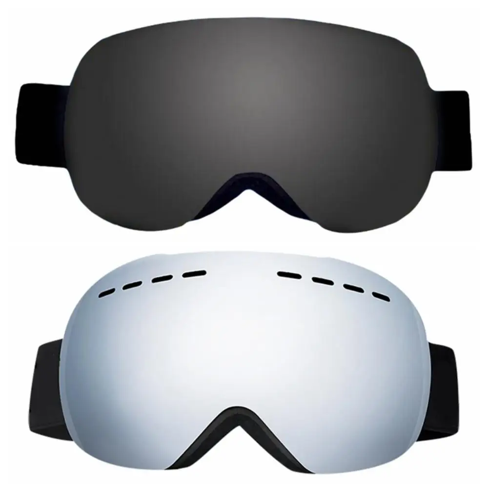 2 Layers Ski Goggles UV Anti-fog Protection Glasses Outdoor Skating Skiing Goggles Spherical Lens Snow Snowboard Eyewear AHPU