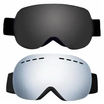 

2 Layers Ski Goggles UV Anti-fog Protection Glasses Outdoor Skating Skiing Goggles Spherical Lens Snow Snowboard Eyewear AHPU