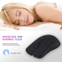 Для настольного компьютера RGB светодиодный игровой мыши двойной режим Bluetooth 4,0 легкие универсальные аксессуары Бесшумная беспроводная мышь для ноутбука