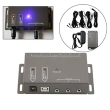 2020 extensor remoto infravermelho 6 emissores 1 receptor escondido ir repetidor sistema kit dc transporte da gota