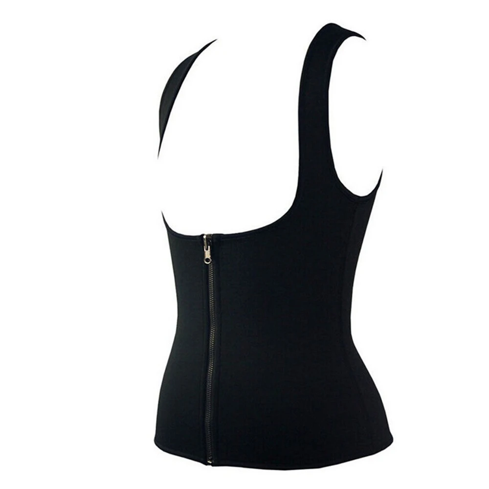 Сжигание жира Для женщин сексуальный Body Shaper неопреновый пояс для похудения Тонкий жилет пояс для похудения, женщина молний формочек Топы