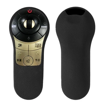 

Protective Cover Case Dustproof Silicone Protective Cover for LG MR400/ LA6150/ 6500 TV Remote Controller Black