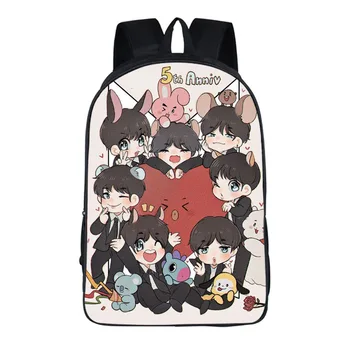 

new tas meisjes korean school bag bangtan boys backpack laptop shoulder bag student bolsa impermeable mochila homem saco escolar