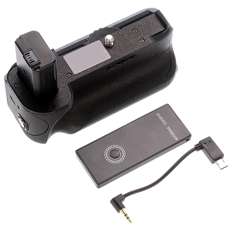 

Vertical Battery Handle For Sony A6500 Mirrorless Camera With Remote Control