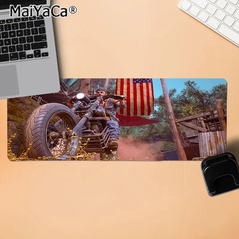 LockEdge 30x80cm MaiYaCa Новое поступление дней Gone коврик для мыши геймерская игра коврики резиновые мыши Прочный Коврик для мыши на стол - Цвет: LockEdge 30x80cm