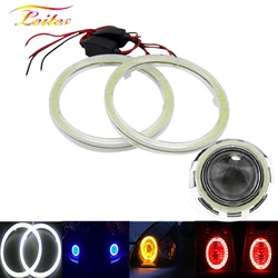Super Bright COB LED Angel Eyes Halo Rings - 100mm (WHITE)