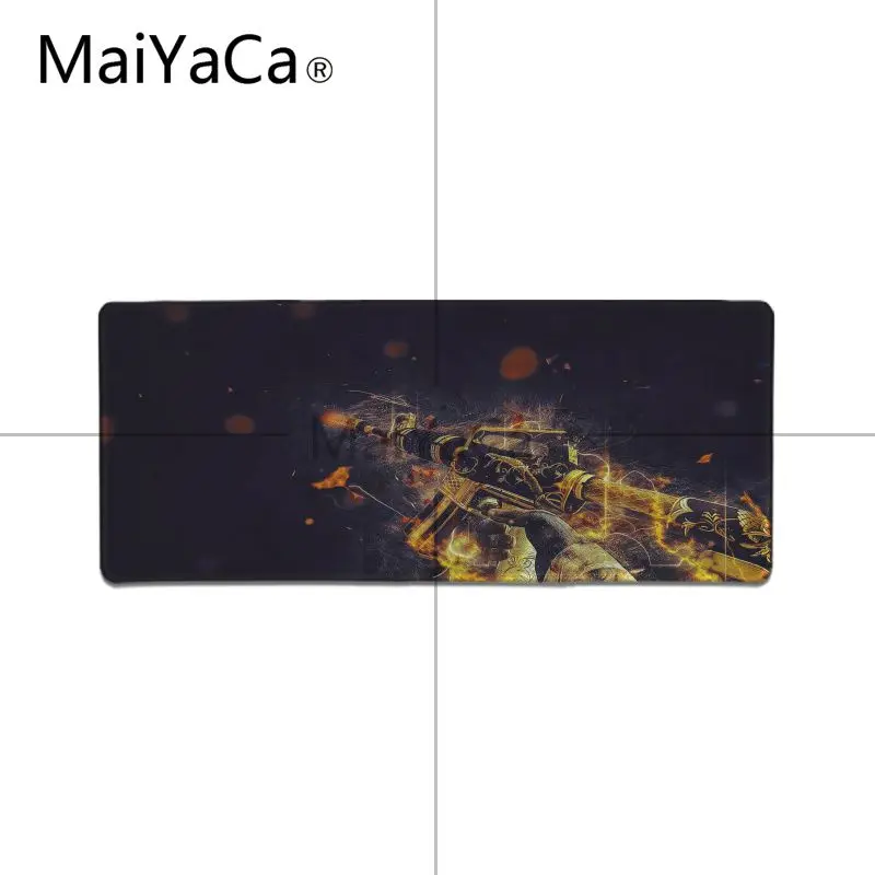 Lock Edge 30X90cm MaiYaCa Нескользящие ПК запасные части для ружья Csgo коврик для мыши геймерская игра коврики большой игровой коврик для мыши Коврик для клавиатуры - Цвет: Lock Edge 30X90cm